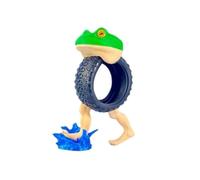 zhangfuyun Tralalero Tralala Figures, Brainrot Italian Meme,Ballerina Cup of Cappuccino,Tralalelo Tralala 3D Printed Italian Brainrot Animals, Collectible Figure, for Collection and Decoration