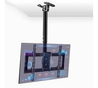 ZHANGGL Adjustable Ceiling TV Mount, Tilt And Telescopic Ceiling TV Mount, Ceiling Suspended Telescopic Milk Tea Shop Wall Mount Bracket