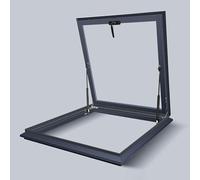 ZHANGGL Aluminum Alloy Roof Skylight Window - Tempered Glass Sun-Proof Rain-Proof Snow-Proof & Easy to Install Large Size (80x10) for Maximum Natural Light