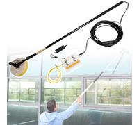 ZHANGGL Automatic Store Signage Cleaning Brush,for Cleaning Cars,Trucks, 5.5/7.5 m Rotation Outdoor Glass Washing Equipment,Φ40 mm Rod Diameter,7.5m-DualUse