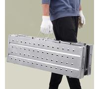 ZHANGGL Foldable Anti-Skid Scaffolding Platform, Leveling Feet Walk Boards for Painters & Construction, 180x25cm Work Plank for Uneven Ground & Vehicle Washing Tool