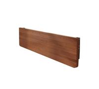 ZHANGGL Wall Mounted Folding Table for Small Spaces Adjustable Fold Down Desk for Office Study Kitchen Dining Home Bar Workbench Walnut Finish (100x40cm)