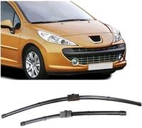 zhanghongj Car Front Window Wiper Blade for Peugeot 207 207CC 207SW CC SW 2006-2014, Soft Rubber Windshield Replacement All-Weather Performance Easy Installation