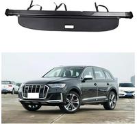 ZHANGJF Car Retractable Rear Trunk Parcel Shelf For Audi Q7 2016-2022, Car Security Cargo Cover Boot Replacement Shield Cargo