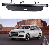 ZHANGJF Car Retractable Rear Trunk Parcel Shelf For Audi Q7 2016-2022, Car Security Cargo Cover Boot Replacement Shield Cargo