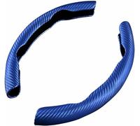 ZHANGJF Car Steering Wheel Cover, for Mini Cooper F55 F56 Hatchback 2016-2019, Segmented Steering Wheel Protection,Segmented Steering Wheel Covers Interior