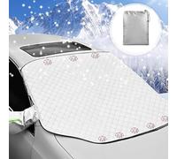 ZHANGJF Magnetic Car Windshield Cover for Hyundai Tucson 2015-2020, Thicken Ice Protection Foils Snow Front Protector Window Screen Cover