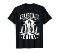 Zhangjiajie National Forest Park Hunan China Hiking Gift Value Graphic T-Shirt