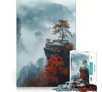 Zhangjiajie National Park Jigsaw Puzzles 1000 Mind Skill Play Premium Laser Cut Quality Quiet Time Mind Exercise at Home (50x75cm)