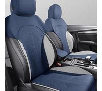 ZhangJW Car Seat Covers Full Set for 5 Seats for Audi A6 C8 Kombi Avant 2018-2024, Luxury Leather Car Seat Cushion, Airbag Compatible