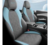 ZhangJW Car Seat Covers Full Set for 5 Seats for BYD ATTO 3 2022-2025, Luxury Leather Car Seat Cushion, Airbag Compatible