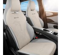 ZhangJW Car Seat Covers Full Set for 5 Seats for BYD Dolphin EV 2023-2025, Luxury Leather Car Seat Cushion, Airbag Compatible