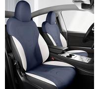 ZhangJW Car Seat Covers Full Set for 5 Seats for Tesla Model Y 2024 2025, Luxury Leather Car Seat Cushion, Airbag Compatible