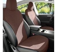 ZhangJW Car Seat Covers Full Set for 5 Seats for Tesla Model Y Juniper 2025 2026, Luxury Leather Car Seat Cushion, Airbag Compatible