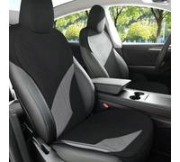 ZhangJW Car Seat Covers Full Set for 5 Seats for Tesla Model Y Juniper 2025 2026, Luxury Leather Car Seat Cushion, Airbag Compatible