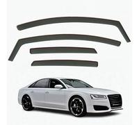 ZhangJW Wind Deflectors Set for AUDI A8 S8 4-door Saloon 2012-2017,Car Side Window Ventilated Visors Rain Guards Accessories 4pc