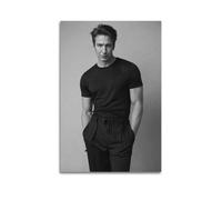 ZHANGLINGG Alan Rickman Poster Wall Art Canvas Aesthetic Music And Movie Decoration Living Room Bedroom 16x24inch(40x60cm) Unframe-style