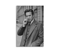 ZHANGLINGG Alan Rickman Poster Wall Art Canvas Aesthetic Music And Movie Decoration Living Room Bedroom 24x36inch(60x90cm) Unframe-style