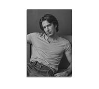 ZHANGLINGG Alan Rickman Poster Wall Art Canvas Aesthetic Music And Movie Decoration Living Room Bedroom 24x36inch(60x90cm) Unframe-style