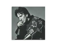 ZHANGLINGG Alan Rickman Poster Wall Art Canvas Aesthetic Music And Movie Decoration Living Room Bedroom 20x20inch(50x50cm) Unframe-style