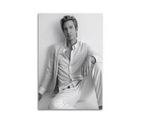 ZHANGLINGG Alan Rickman Poster Wall Art Canvas Aesthetic Music And Movie Decoration Living Room Bedroom 16x24inch(40x60cm) Unframe-style