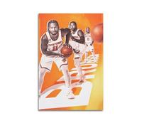 ZHANGLINGG Jalen Brunson Wall Art Canvas Aesthetic Music And Movie Decoration Living Room Bedroom 12x18inch(30x45cm) Unframe-style