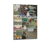 ZHANGLINGG Noah Poster Kahan Music Wall Art Canvas Aesthetic Music And Movie Decoration Living Room Bedroom 16x24inch(40x60cm) Frame-style