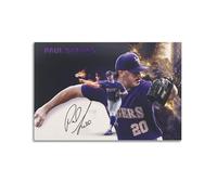 ZHANGLINGG Paul Skenes Wall Art Canvas Aesthetic Music And Movie Decoration Living Room Bedroom 08x12inch(20x30cm) Unframe-style