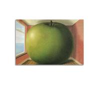 ZHANGLINGG Rene Magritte Painting Poster The Listening Room Wall Art Canvas Aesthetic Music And Movie Decoration Living Room Bedroom 16x24inch(40x60cm) Unframe-style