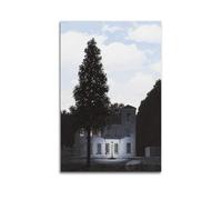 ZHANGLINGG Rene Magritte The Empire Of Light Wall Art Canvas Aesthetic Music And Movie Decoration Living Room Bedroom 08x12inch(20x30cm) Unframe-style