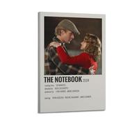 ZHANGLINGG The Notebook Movie Wall Art Canvas Aesthetic Music And Movie Decoration Living Room Bedroom 16x24inch(40x60cm) Frame-style