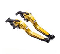 Zhanglvz Motorcycle Brake Clutch Lever for SYM for Husky for MMBCU | For JETX125 150 For Joymax For Z300 For Cruisym 300 150 Motorcycle Folding Handle Brake Lever(YELLOW Black)