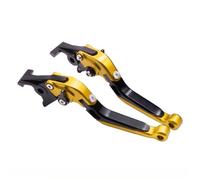Zhanglvz Motorcycle Brake Clutch Lever for SYM for Husky for MMBCU | For JETX125 150 For Joymax For Z300 For Cruisym 300 150 Motorcycle Folding Handle Brake Lever(YELLOW)