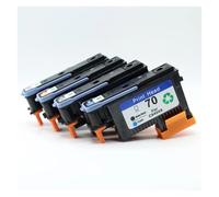 ZHANGMIXINY Compatible for 70 HP70 Printhead C9404A C9405A C9406A C9407A Designjet Z2100 Z5200 Z3100 Z3200 Printer(1Set-4PK)