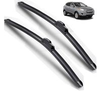 zhangning Exact Fit Windshield Wiper Blades for Hyundai IX35 24"+16" 2010-2015 Vehicles - Direct Replacement