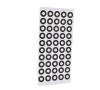 Zhangpu 1000 Pieces 3D Scanning Marker PET Matte Strong Adhesion 3D Tracking Dot for Metrology Reverse Engineering Industrial Inspection