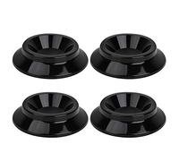 Zhangpu 4 Pieces Piano Caster Cups Round ABS Piano Foot Pads Set Caster Cups Accessories for Upright Piano