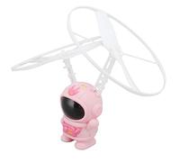 Zhangpu Astronaut Levitation Induction Flying Toy Safe Lightweight Plastic Smart Circle Infrared Sensor Control for Kids Over 3 Years Old (Pink)