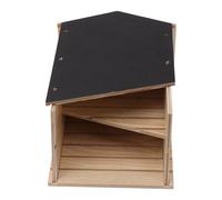 Zhangpu Bat House Kit Double Chamber Wooden Bat Box Shelter for Outdoor Garden Patio Yard