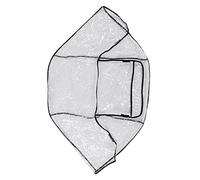 Zhangpu Buggy Rain Cover Durable Windproof Baby Stroller Raincover for Pushchair Protection Universal Fit, Transparent PVC Material for Enjoying Scenery