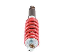 Zhangpu Durable Metal Rear Suspension Shock Absorber for Motorcycle ATV 70-125, Red and Black, 1 Piece, Easy Installation, Applicable Scene: Motorcycle Pit Dirt Bike ATV