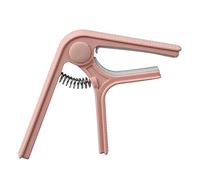 Zhangpu Electric Guitar Clamp for Accurate Tuning and Great Protection, Suitable for Acoustic Electric Guitars and Ukuleles Made of ABS Material for Musicians on The Go (Roseate)