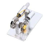 Zhangpu LED Educational Stirling Engine Model Kit with Electricity Generator for Science Enthusiasts and Hobbyists Alloy Physical Science Educational Kit