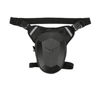 Zhangpu Motorcycle Drop Leg Bag Durable Water Resistant Waist Pack for Outdoor Hiking Fishing, 1680D Oxford Cloth Material (Carbon Fiber Style)