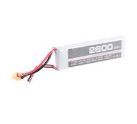 Zhangpu RC LiPo Battery 2600mAh 2S 7.4V Stable Powerful Performance for RC Helicopter Airplane Without of Explosions (XT60)