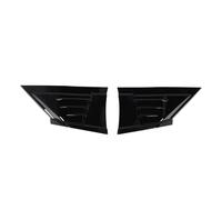 Zhangpu Rear Bumper Corner Spoiler Glossy Black Protective Sporty Improve Stability for ZN8 ZD8 2021-2024, ABS Material Fit for Individualists