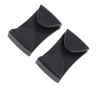 Zhangpu Ski Goggles Clips Secure Fastening Easy To Install for Winter Sports Compatible with Ski Goggles and Helmets Premium Plastic Material for Men Women and Kids (Black)