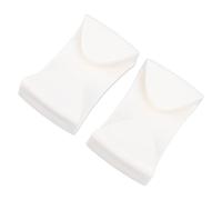 Zhangpu Ski Goggles Clips Secure Fastening Easy To Install for Winter Sports Compatible with Ski Goggles and Helmets Premium Plastic Material for Men Women and Kids (White)