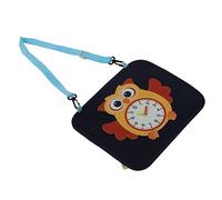 Zhangpu Toddler Busy Board Cognitive Learning Sensory Activity Board for Kids, Portable Felt Busy Dressing Skills Learning for Babies, 9.8x11.8in Early Education for Self Directed