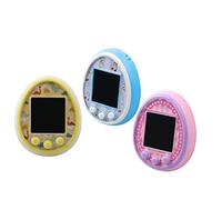 Zhangpu Virtual Pet Toy Handheld Console Optimized Design USB Charging for Children Birthday Gifts for Kids, ABS Material Support Global Language Version for Children over 6 Years Old (white)